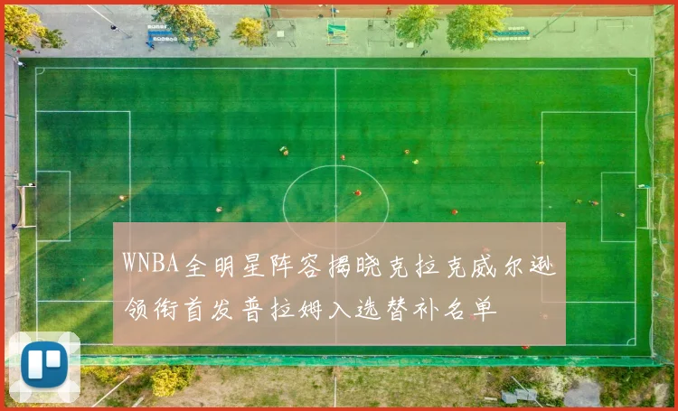 WNBA全明星阵容揭晓克拉克威尔逊领衔首发普拉姆入选替补名单
